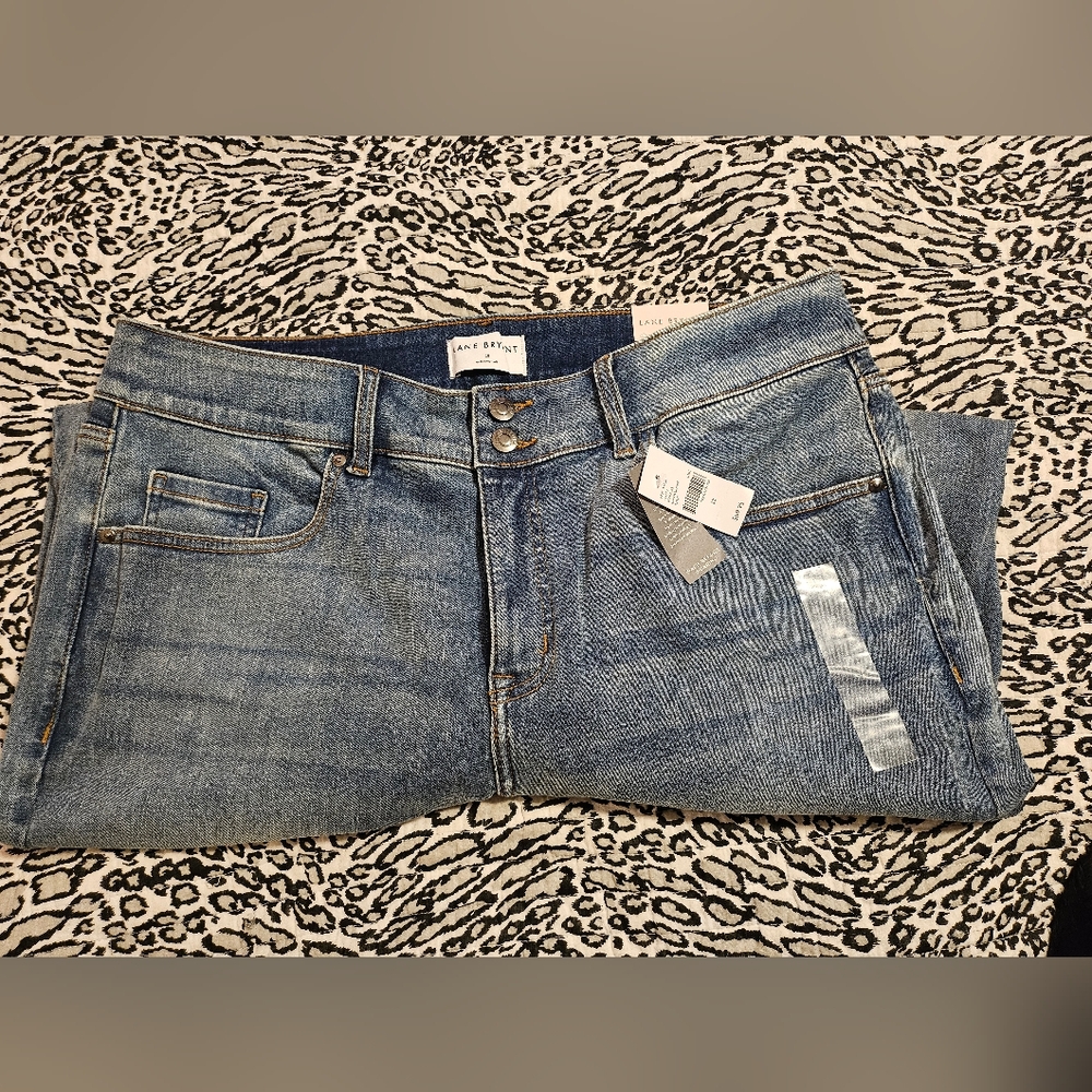 Lane Bryant Light Blue Denim Jeans Sz 18